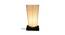 Ty White Natural Fiber Shade Table Lamp with Black  Iron  Base (White) by Urban Ladder - Front View Design 1 - 611994