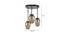 Rocco Multicolor Glass Cluster Hanging Light (Multicolor) by Urban Ladder - Design 1 Dimension - 612231