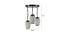 Keegan Multicolor Glass Cluster Hanging Light (Multicolor) by Urban Ladder - Design 1 Dimension - 612233