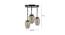 Moses Multicolor Glass Cluster Hanging Light (Multicolor) by Urban Ladder - Design 1 Dimension - 612235