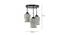 Raphael Multicolor Glass Cluster Hanging Light (Multicolor) by Urban Ladder - Design 1 Dimension - 612250
