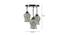 Deacon Multicolor Glass Cluster Hanging Light (Multicolor) by Urban Ladder - Design 1 Dimension - 612251