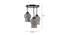 Abdiel Multicolor Glass Cluster Hanging Light (Multicolor) by Urban Ladder - Design 1 Dimension - 612252