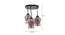 Corey Multicolor Glass Cluster Hanging Light (Multicolor) by Urban Ladder - Design 1 Dimension - 612260