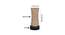 Zeke Beige Bamboo Shade Table Lamp with Black  Iron  Base (Beige) by Urban Ladder - Design 1 Dimension - 612277