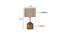 Colette Beige Bamboo Shade Table Lamp with Natural  Wooden Base (Beige) by Urban Ladder - Design 1 Dimension - 612305