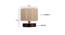 Graham Beige Bamboo Shade Table Lamp with Brown  Wooden Base (Beige) by Urban Ladder - Design 1 Dimension - 612318