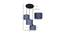 Johnathan Blue Natural Fiber Cluster Hanging Light (Blue) by Urban Ladder - Design 1 Dimension - 612320