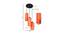 Wilder Orange Fabric Cluster Hanging Light (Orange) by Urban Ladder - Design 1 Dimension - 612326