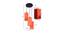 Dominick Orange Fabric Cluster Hanging Light (Orange) by Urban Ladder - Design 1 Dimension - 612332