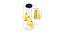 Uriel Yellow Fabric Cluster Hanging Light (Yellow) by Urban Ladder - Design 1 Dimension - 612340