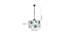 Kannon Multicolor Fabric  Hanging Light (Multicolor) by Urban Ladder - Design 1 Dimension - 612360