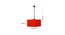 Quentin Orange  Fabric  Hanging Light (Orange) by Urban Ladder - Design 1 Dimension - 612365