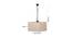 Wells White  Natural Fiber  Hanging Light (White) by Urban Ladder - Design 1 Dimension - 612368