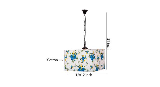 Jalen Multicolor  Fabric  Hanging Light (Multicolor) by Urban Ladder - Design 1 Dimension - 612373