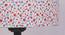 Cayson Multicolor Fabric Shade Floor Lamp with Black  Iron Base (Multicolor) by Urban Ladder - Ground View Design 1 - 612399