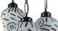 Kieran Multicolor Glass Cluster Hanging Light (Multicolor) by Urban Ladder - Design 1 Side View - 612428