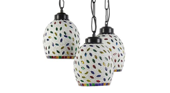 Phillip Multicolor Glass Cluster Hanging Light (Multicolor) by Urban Ladder - Design 1 Side View - 612431