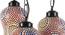 Zachariah Multicolor Glass Cluster Hanging Light (Multicolor) by Urban Ladder - Design 1 Side View - 612434