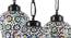 Albert Multicolor Glass Cluster Hanging Light (Multicolor) by Urban Ladder - Design 1 Side View - 612440