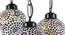 Baker Multicolor Glass Cluster Hanging Light (Multicolor) by Urban Ladder - Design 1 Side View - 612443