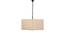 Bo Off-White  Fabric  Hanging Light (Off White) by Urban Ladder - Ground View Design 1 - 612483