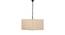 Bo Off-White  Fabric  Hanging Light (Off White) by Urban Ladder - Ground View Design 1 - 612483
