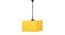 Rowen Yellow Fabric  Hanging Light (Yellow) by Urban Ladder - Ground View Design 1 - 612485