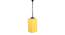 Mohamed Yellow  Fabric  Hanging Light (Yellow) by Urban Ladder - Ground View Design 1 - 612496