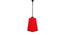 Arturo Red Fabric  Hanging Light (Red) by Urban Ladder - Ground View Design 1 - 612507