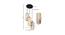 Matthias Beige Natural Fiber Cluster Hanging Light (Beige) by Urban Ladder - Design 1 Dimension - 612539