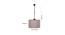 Drew Grey  Fabric  Hanging Light (Grey) by Urban Ladder - Design 1 Dimension - 612561