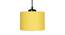 Pedro Yellow Fabric Cluster Hanging Light (Yellow) by Urban Ladder - Design 1 Side View - 612580
