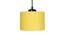 Pedro Yellow Fabric Cluster Hanging Light (Yellow) by Urban Ladder - Design 1 Side View - 612580
