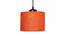 Frank Orange Natural Fiber Cluster Hanging Light (Orange) by Urban Ladder - Design 1 Side View - 612588