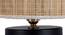 Geoffrey Beige Bamboo Shade Table Lamp with Black  Iron  Base (Beige) by Urban Ladder - Ground View Design 1 - 612591