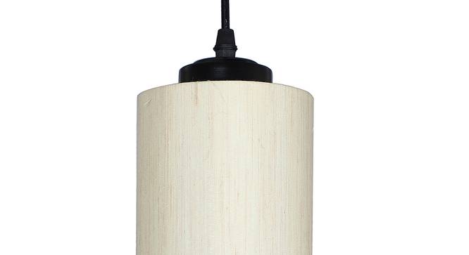 Mathias Off White Fabric Cluster Hanging Light (Off White) by Urban Ladder - Design 1 Side View - 612593