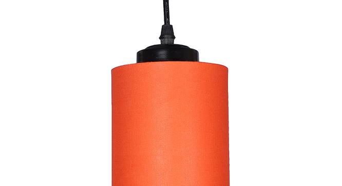 Wilder Orange Fabric Cluster Hanging Light (Orange) by Urban Ladder - Design 1 Side View - 612596