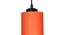 Wilder Orange Fabric Cluster Hanging Light (Orange) by Urban Ladder - Design 1 Side View - 612596