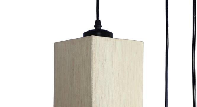 Santino Off White Fabric Cluster Hanging Light (Off White) by Urban Ladder - Design 1 Side View - 612605