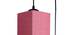 Kian Pink Natural Fiber Cluster Hanging Light (Pink) by Urban Ladder - Design 1 Side View - 612610