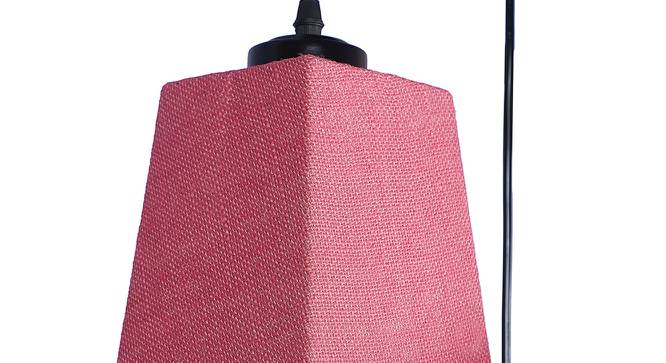 Dalton Pink Natural Fiber Cluster Hanging Light (Pink) by Urban Ladder - Design 1 Side View - 612620