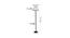 Carmelo Multicolor Fabric Shade Floor Lamp with Black  Iron Base (Multicolor) by Urban Ladder - Design 1 Dimension - 612636