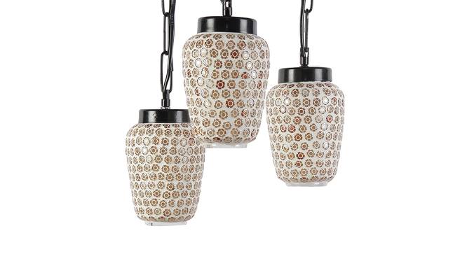 Maximilian Multicolor Glass Cluster Hanging Light (Multicolor) by Urban Ladder - Design 1 Side View - 612642