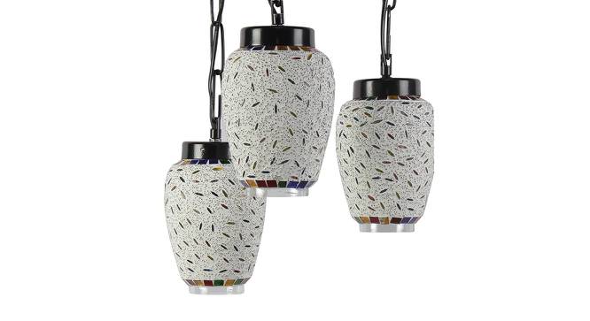 Tatum Multicolor Glass Cluster Hanging Light (Multicolor) by Urban Ladder - Design 1 Side View - 612646