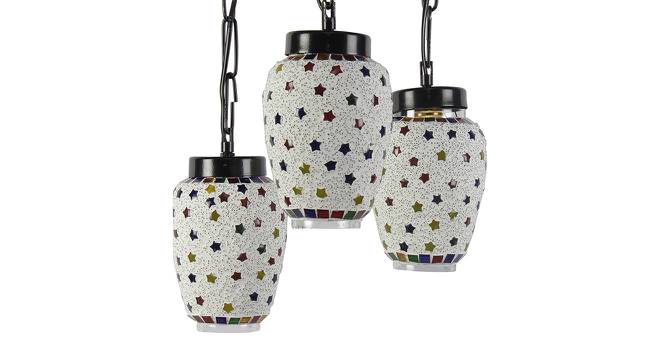 Keegan Multicolor Glass Cluster Hanging Light (Multicolor) by Urban Ladder - Design 1 Side View - 612648