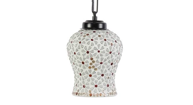 Omari Multicolor Glass  Hanging Light (Multicolor) by Urban Ladder - Design 1 Side View - 612655