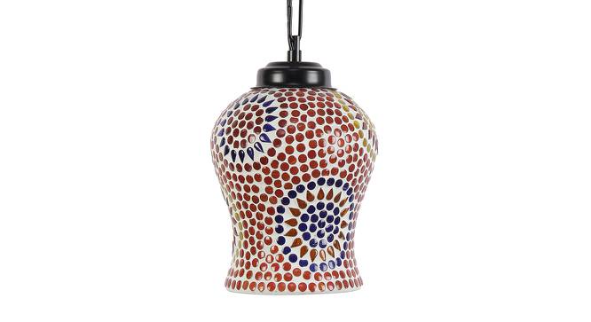 Asa Multicolor Glass  Hanging Light (Multicolor) by Urban Ladder - Design 1 Side View - 612660