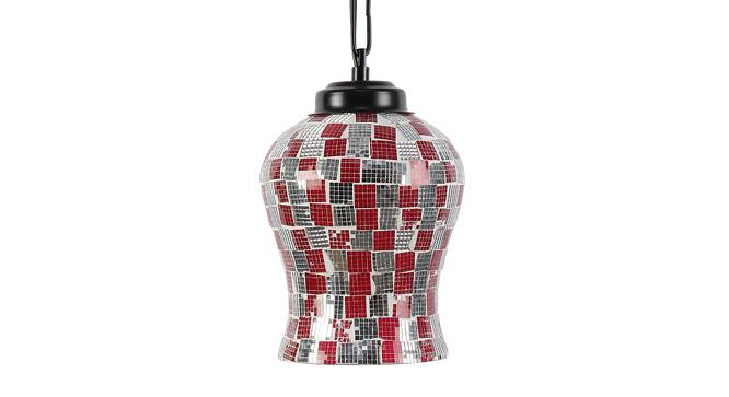 Keanu Multicolor Glass  Hanging Light (Multicolor) by Urban Ladder - Design 1 Side View - 612665