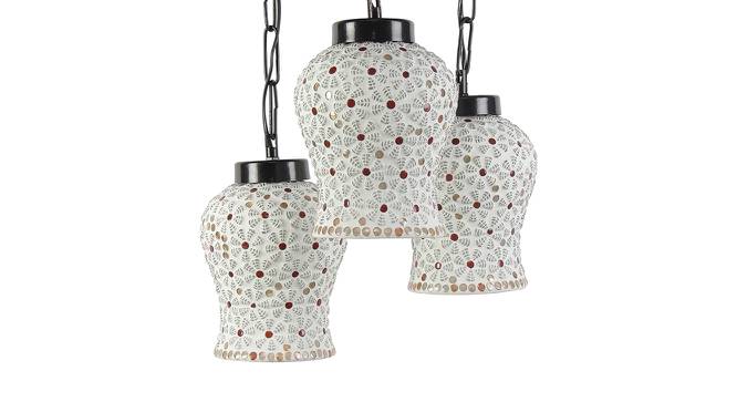 Zaiden Multicolor Glass Cluster Hanging Light (Multicolor) by Urban Ladder - Design 1 Side View - 612666